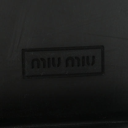 Miu Miu Suede Harness Boots 38 Dark Brown 7 of 9