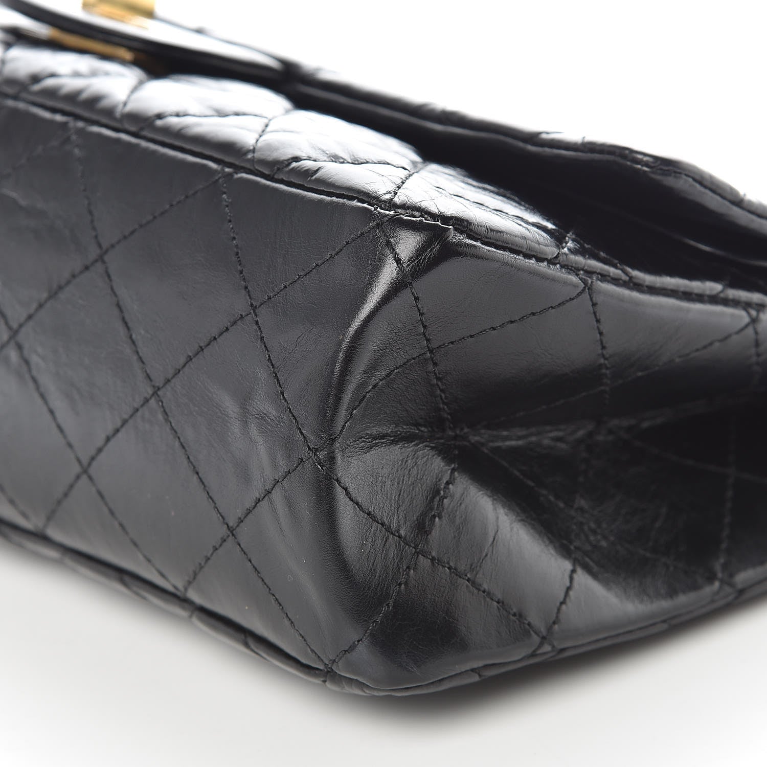 Chanel Aged Calfskin Quilted 2.55 Reissue 227 Flap Black 6 of 10
