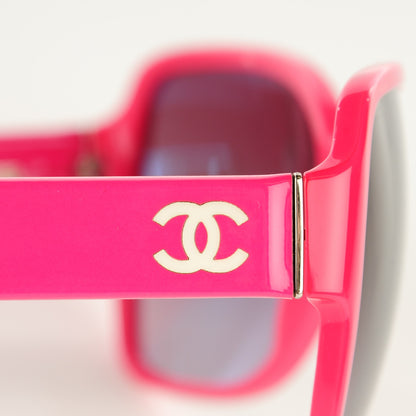 Chanel Patent CC Sunglasses 5230Q Pink 4 of 7