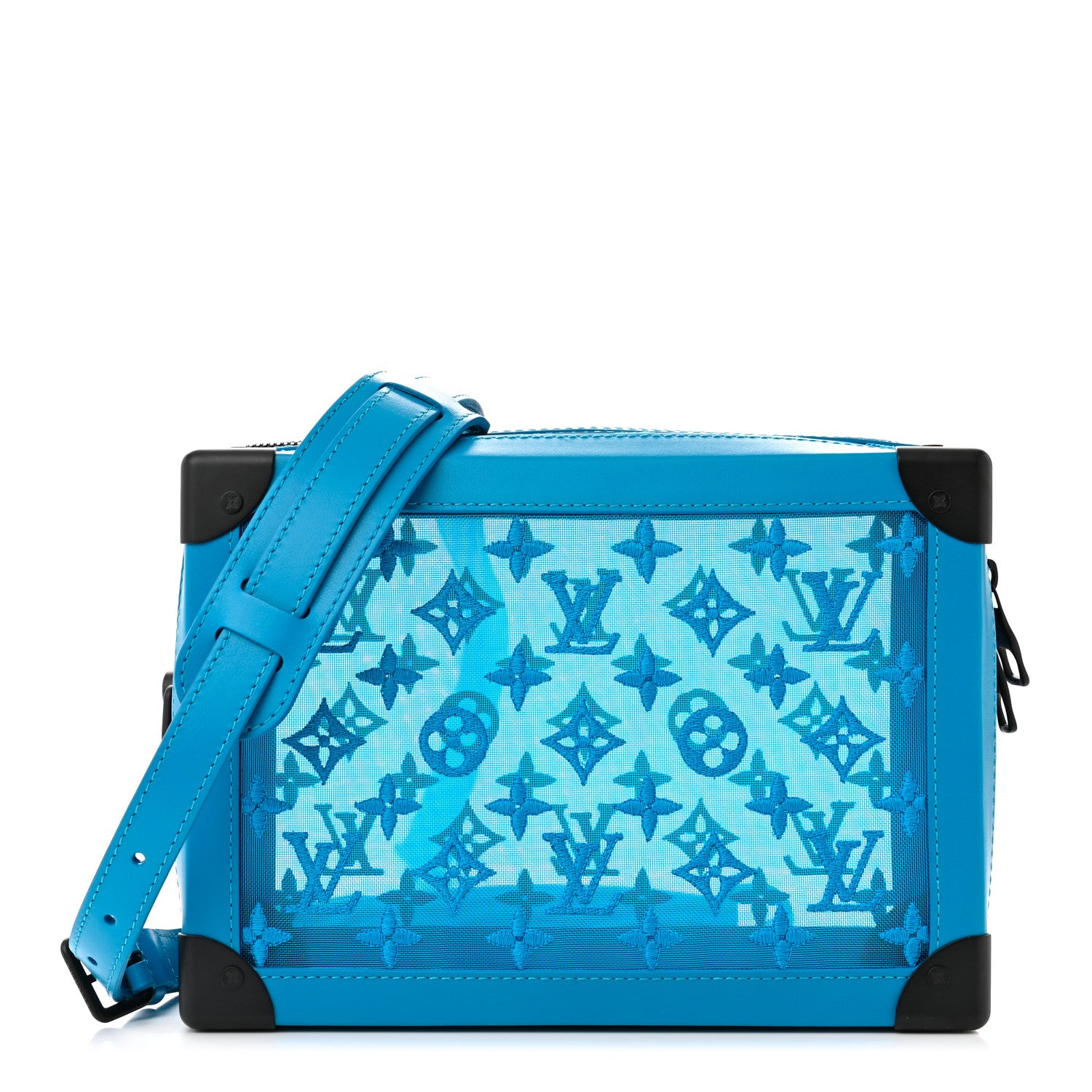 Louis Vuitton Monogram See Through Soft Trunk Turquoise 1 of 9