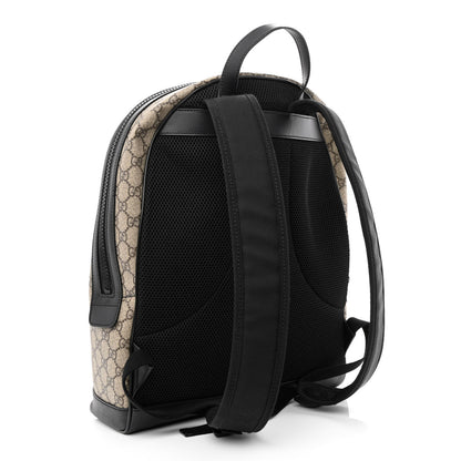 Gucci GG Supreme Monogram Medium Backpack Black 3 of 11
