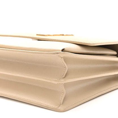 Saint Laurent Suede Calfskin Medium Monogram Sunset Beige 8 of 8