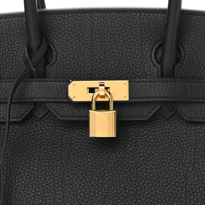 Hermes Togo Birkin 30 Black 7 of 9