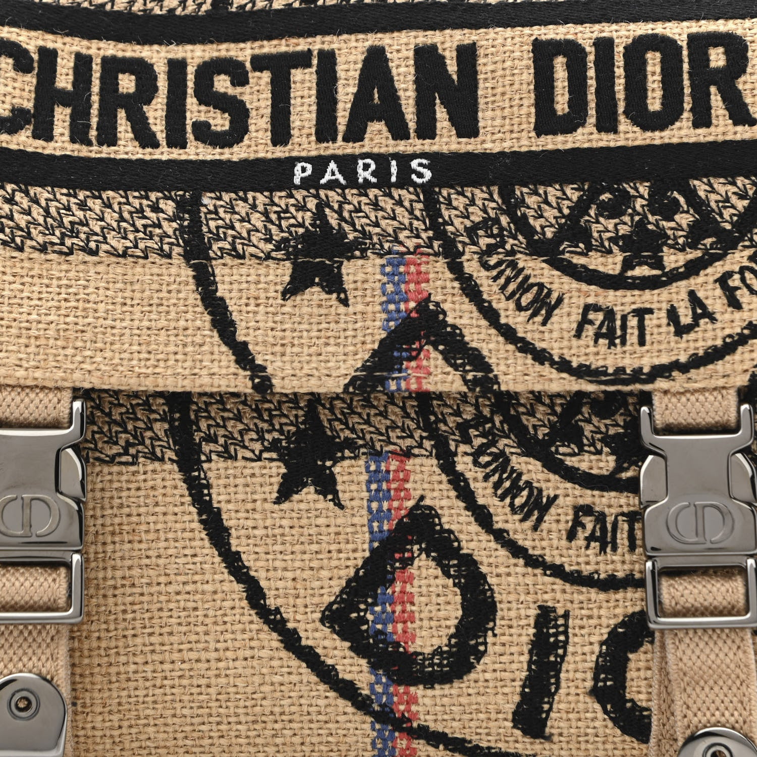 Christian Dior Canvas Diorcamp Messenger Beige 10 of 11