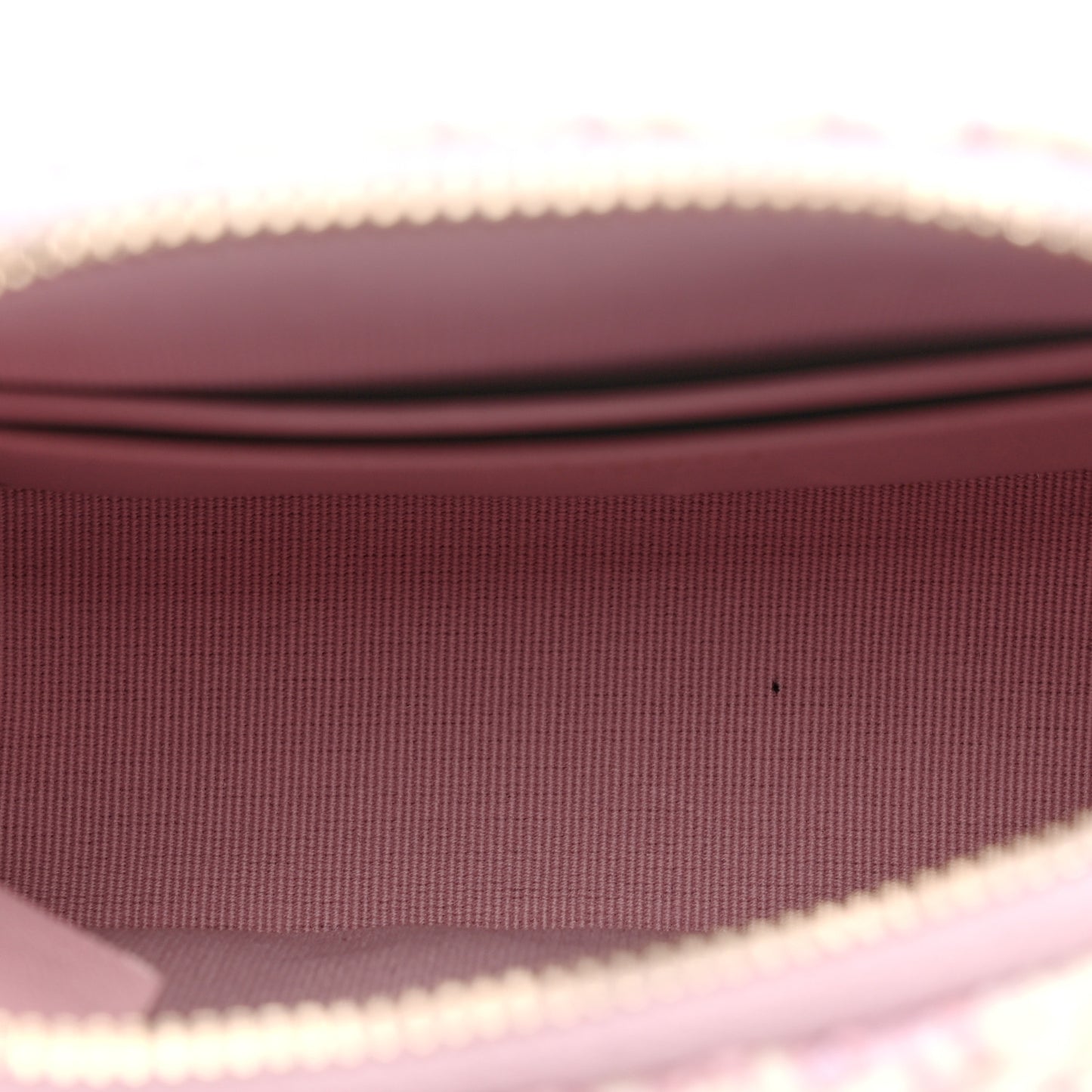 Tweed Quilted Mini Clutch With Chain Pink