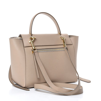 Celine Grained Calfskin Micro Belt Bag Light Taupe 2 of 11