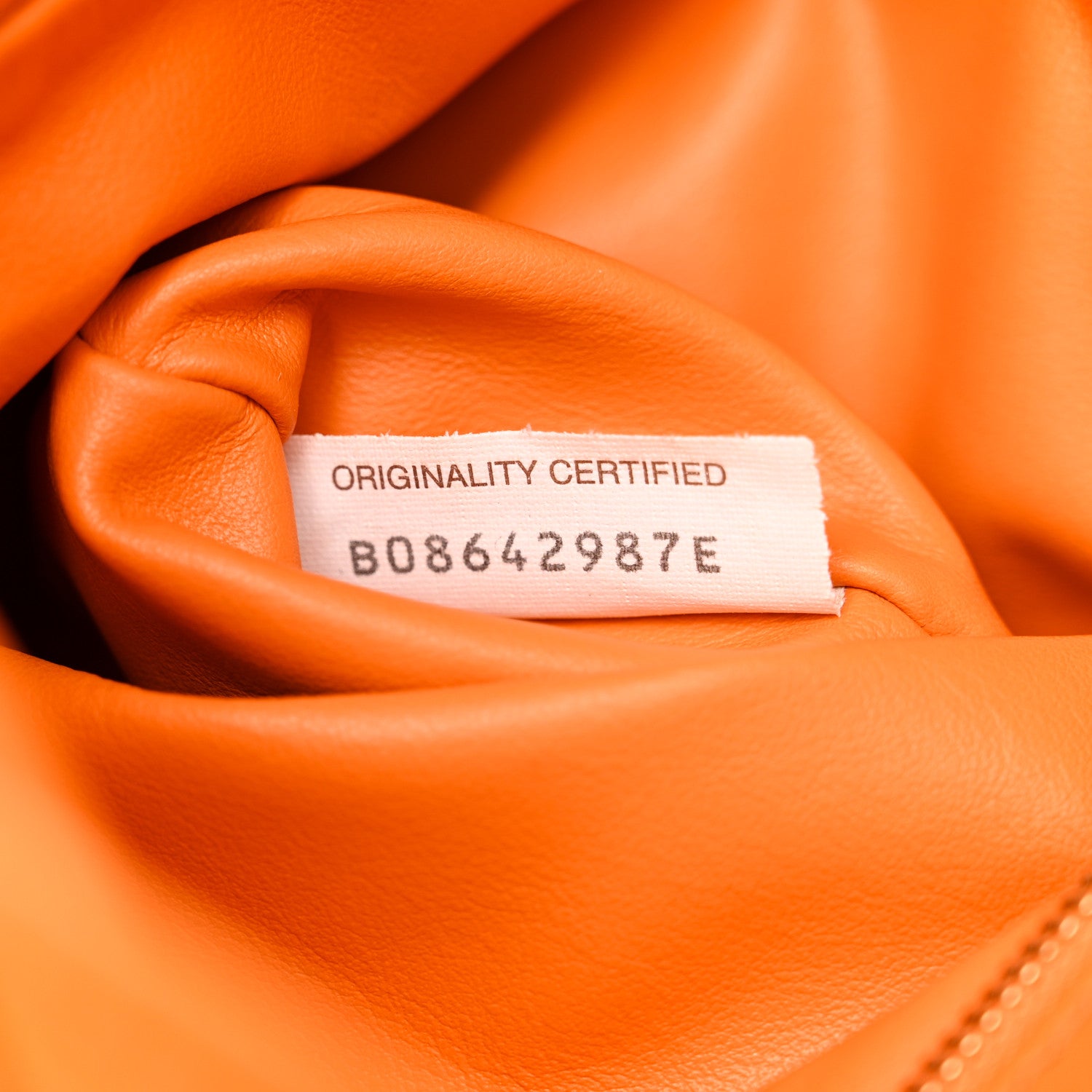 Bottega Veneta Nappa Intrecciato BV Twist Orange 8 of 14