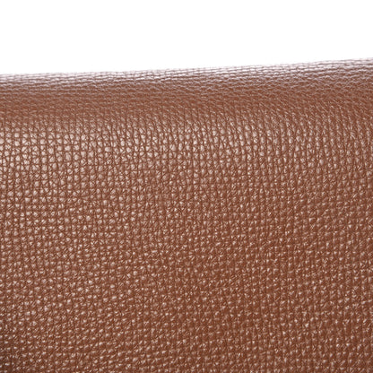 Burberry Derby Calfskin House Check Small Macken Crossbody Bag Tan 15 of 16
