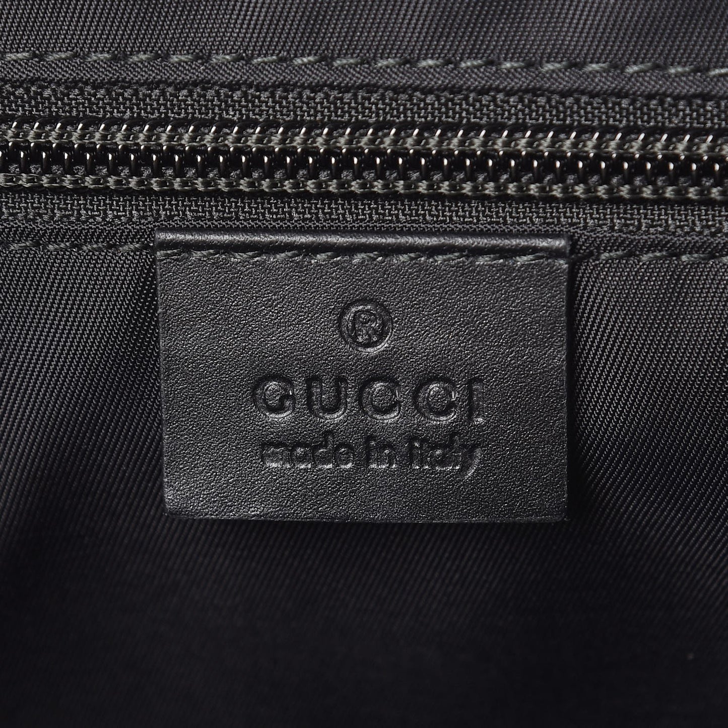 GG Supreme Monogram Web Flap Messenger Bag Black