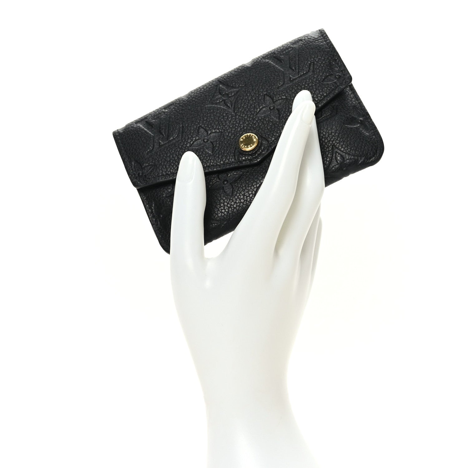 Louis Vuitton Empreinte Key Pouch Black 2 of 6