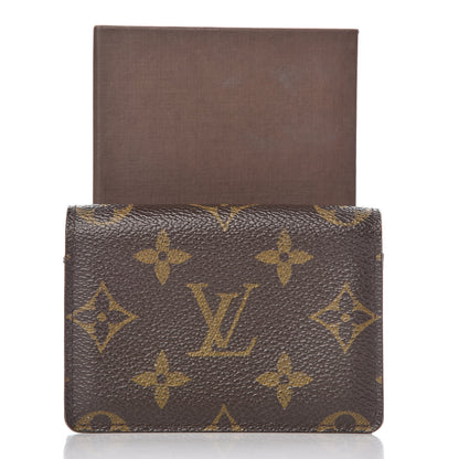 Louis Vuitton Monogram Business Card Holder 17 of 17