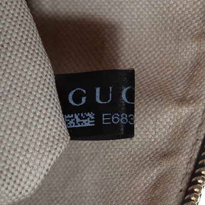 Gucci Monogram Vintage Web Medium Boston Dark Brown 7 of 9