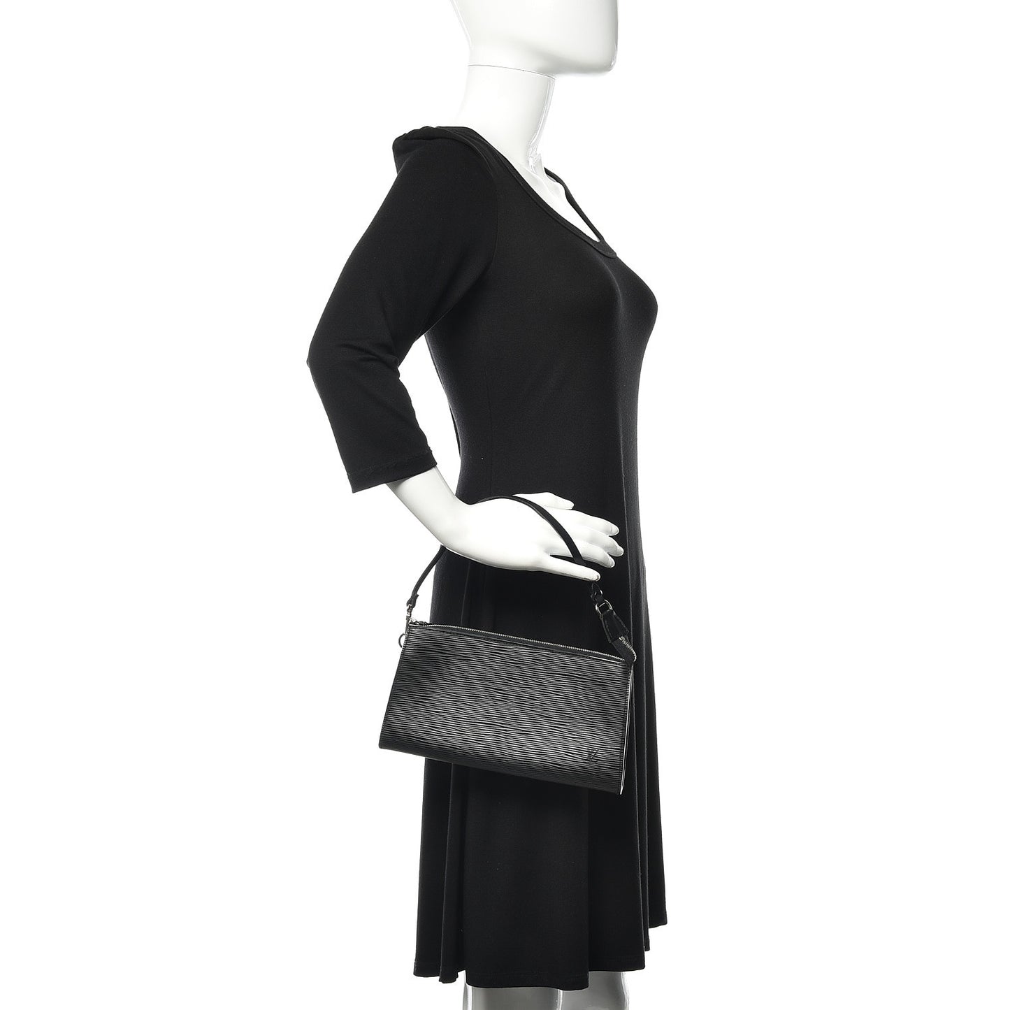 Epi Pochette Accessories 24 Black