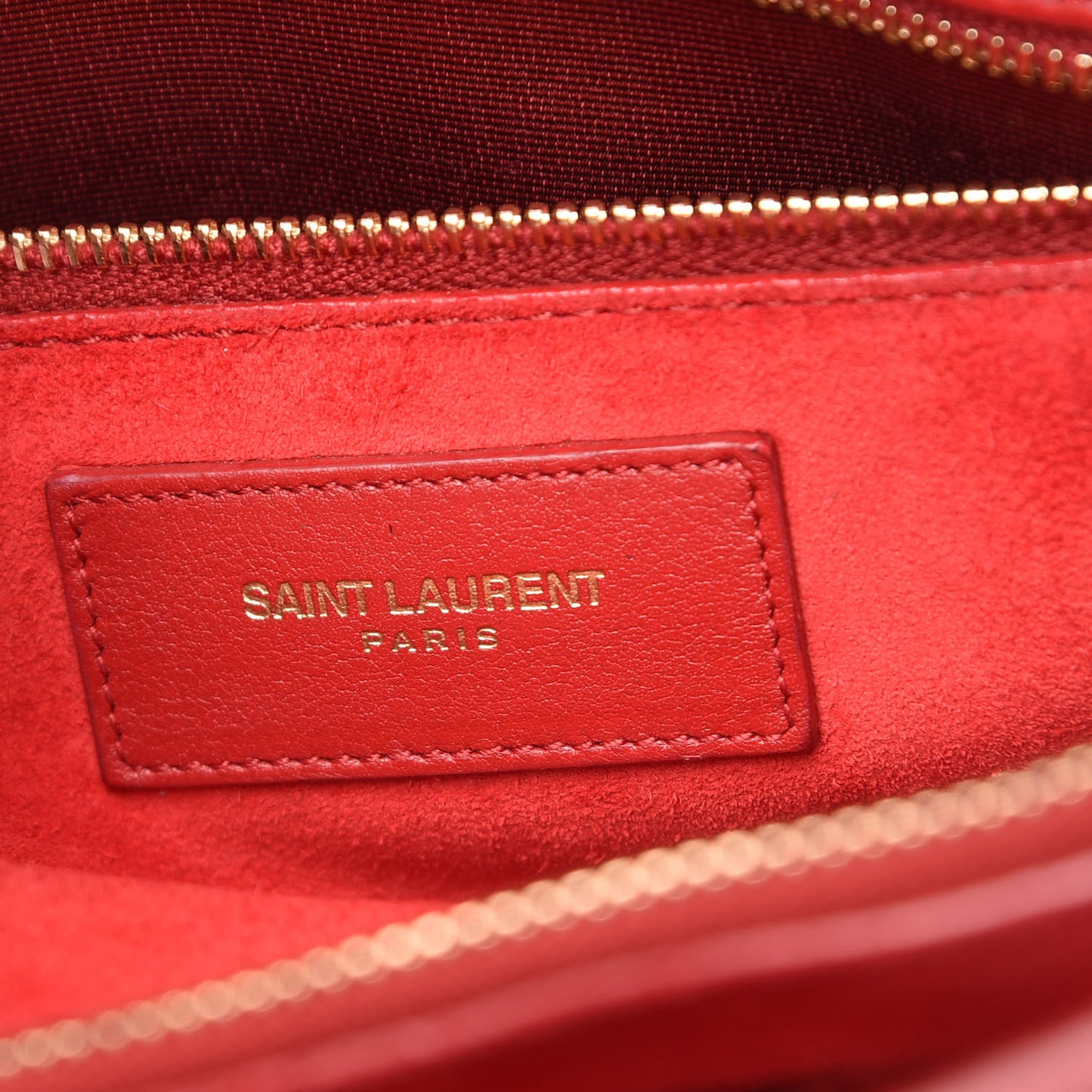 Calfskin Small Sac De Jour Lipstick Red