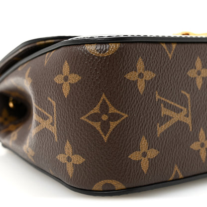 Louis Vuitton Patent Calfskin Monogram Cherrywood BB Black 8 of 9