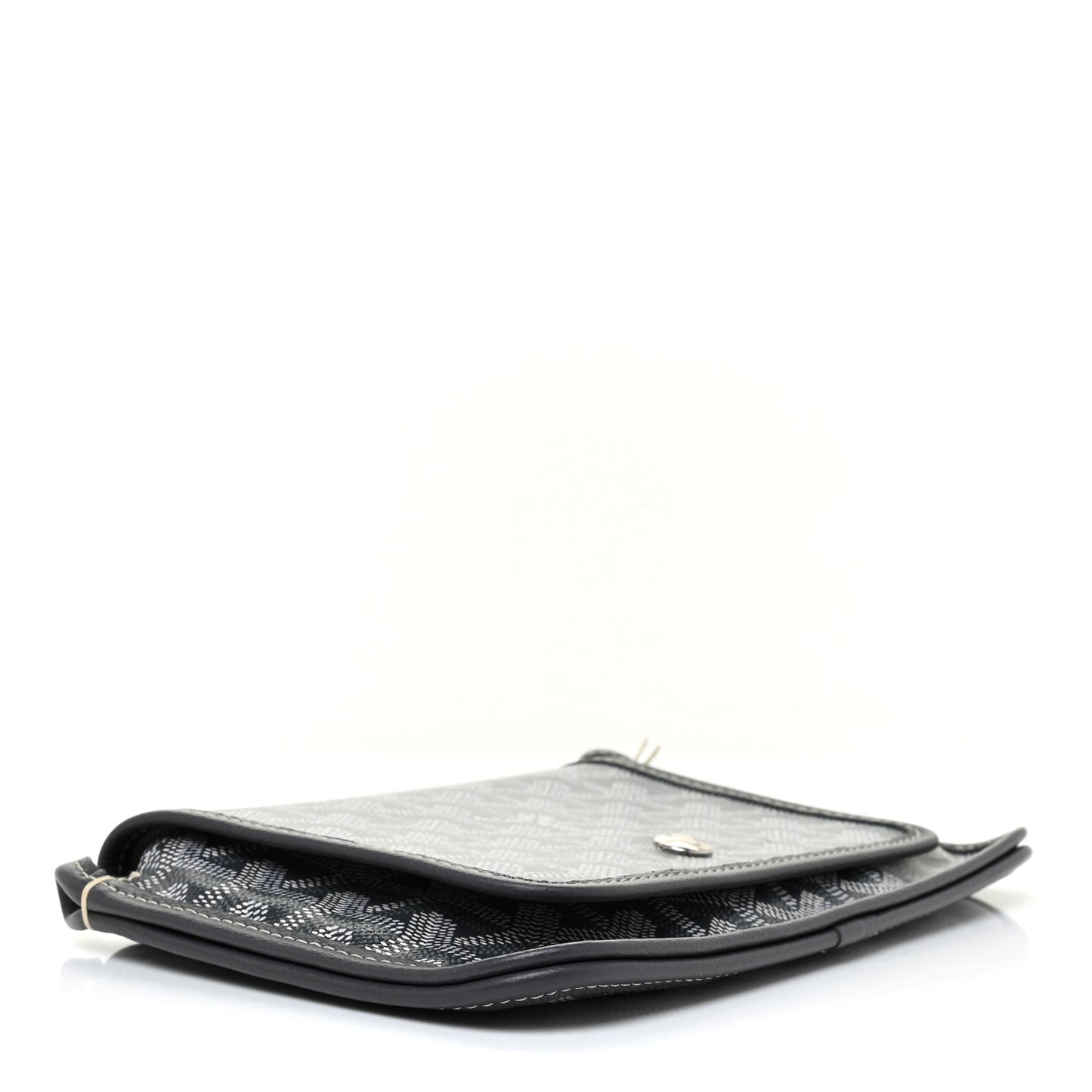 Goyardine Plumet Wallet Clutch Grey