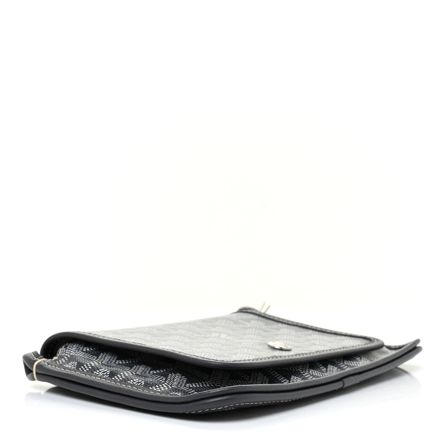 Goyard Goyardine Plumet Wallet Clutch Grey 3 of 9