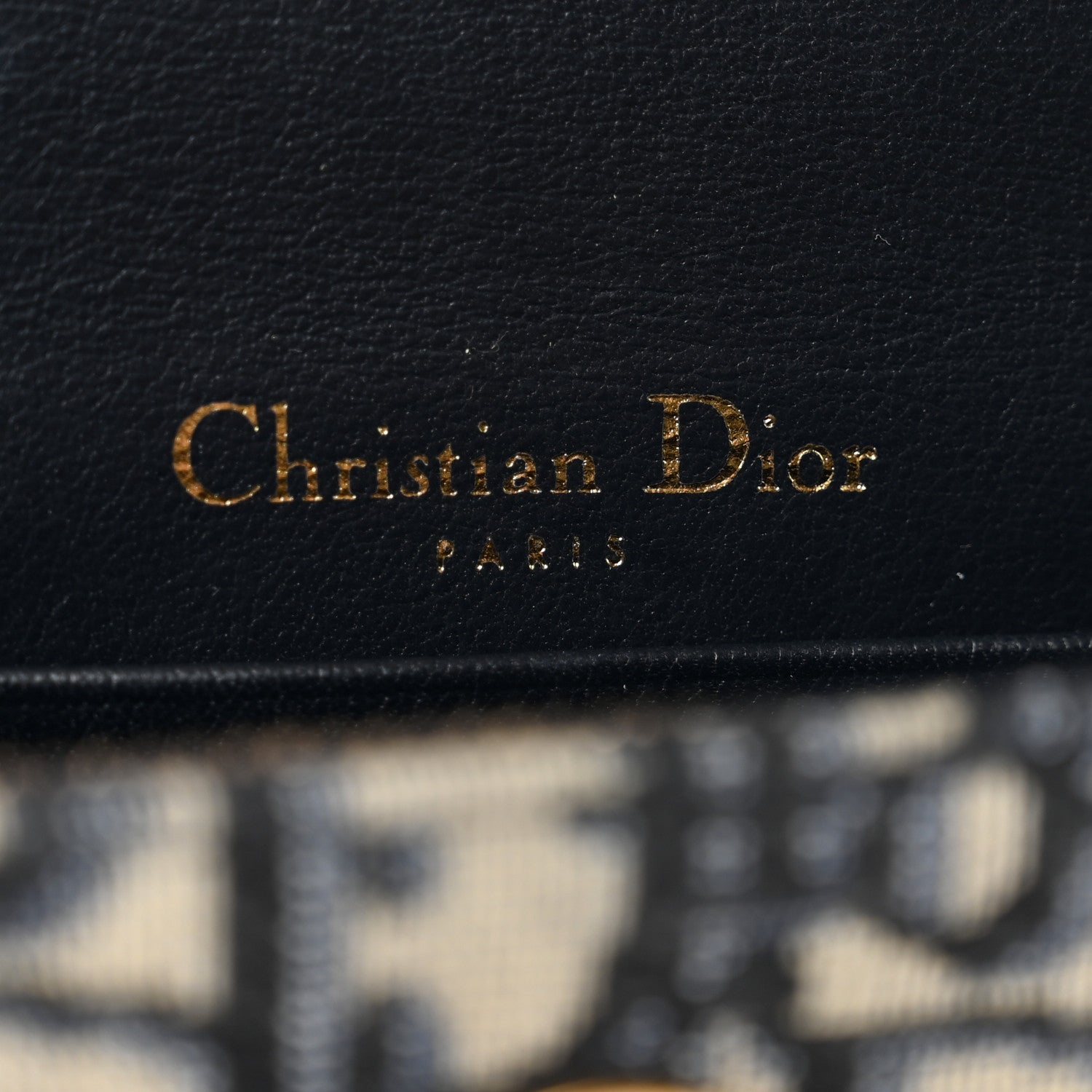 Christian Dior Oblique Saddle Belt Bag Blue 6 of 8