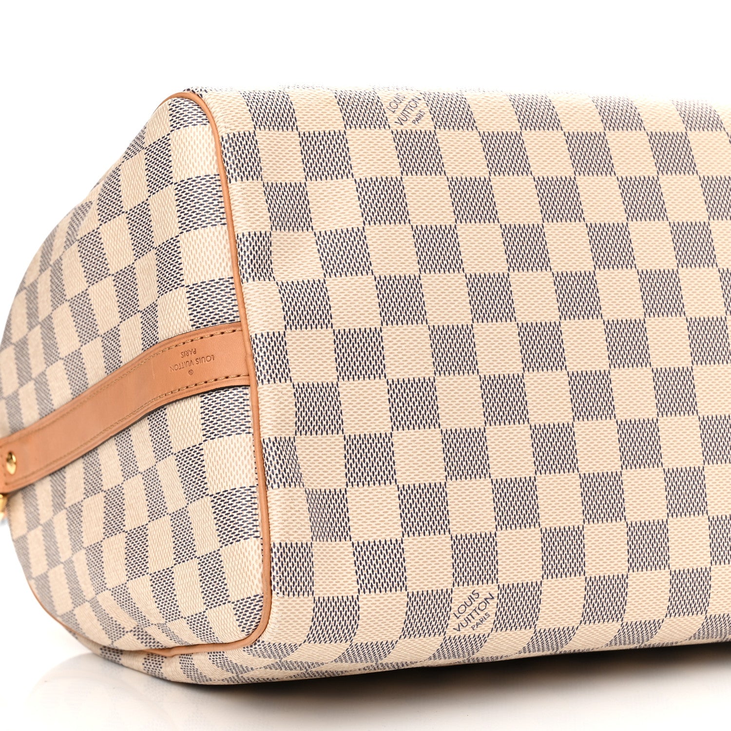 Louis Vuitton Damier Azur Braided Speedy Bandouliere 30 Blue 9 of 10