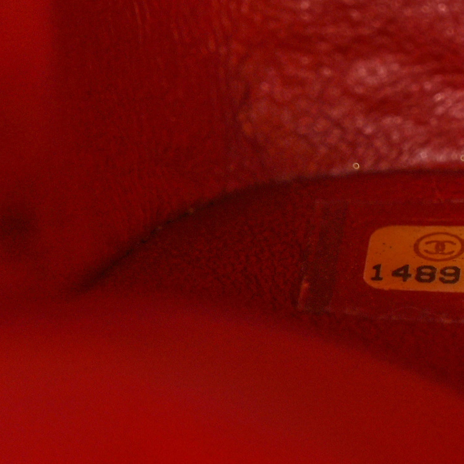 Chanel Caviar Quilted Jumbo Double Flap Red 7 of 12