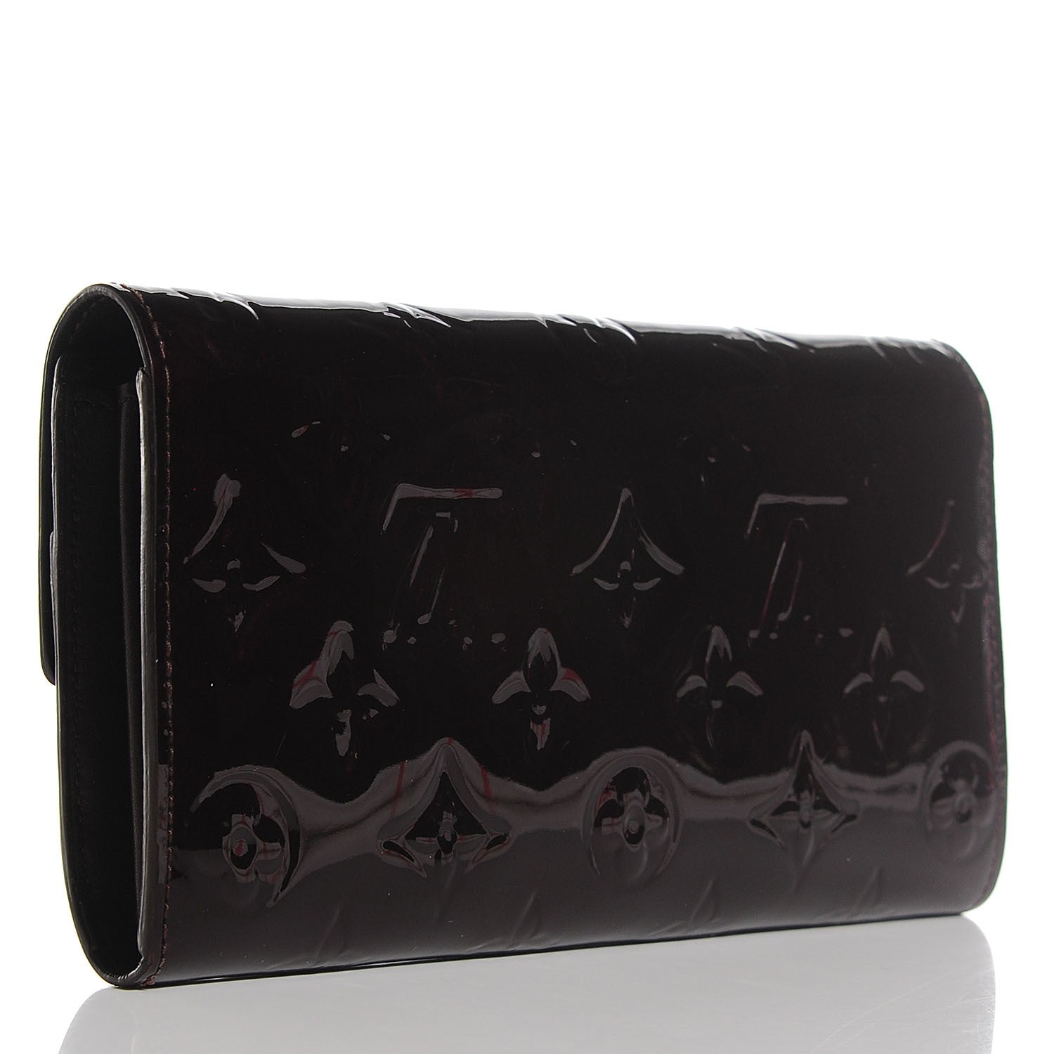 Louis Vuitton Vernis Sarah Wallet Amarante 3 of 7