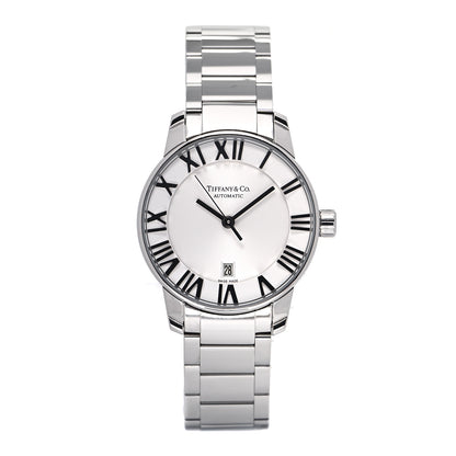 Tiffany Stainless Steel 29mm Atlas Automatic Watch 1 of 4