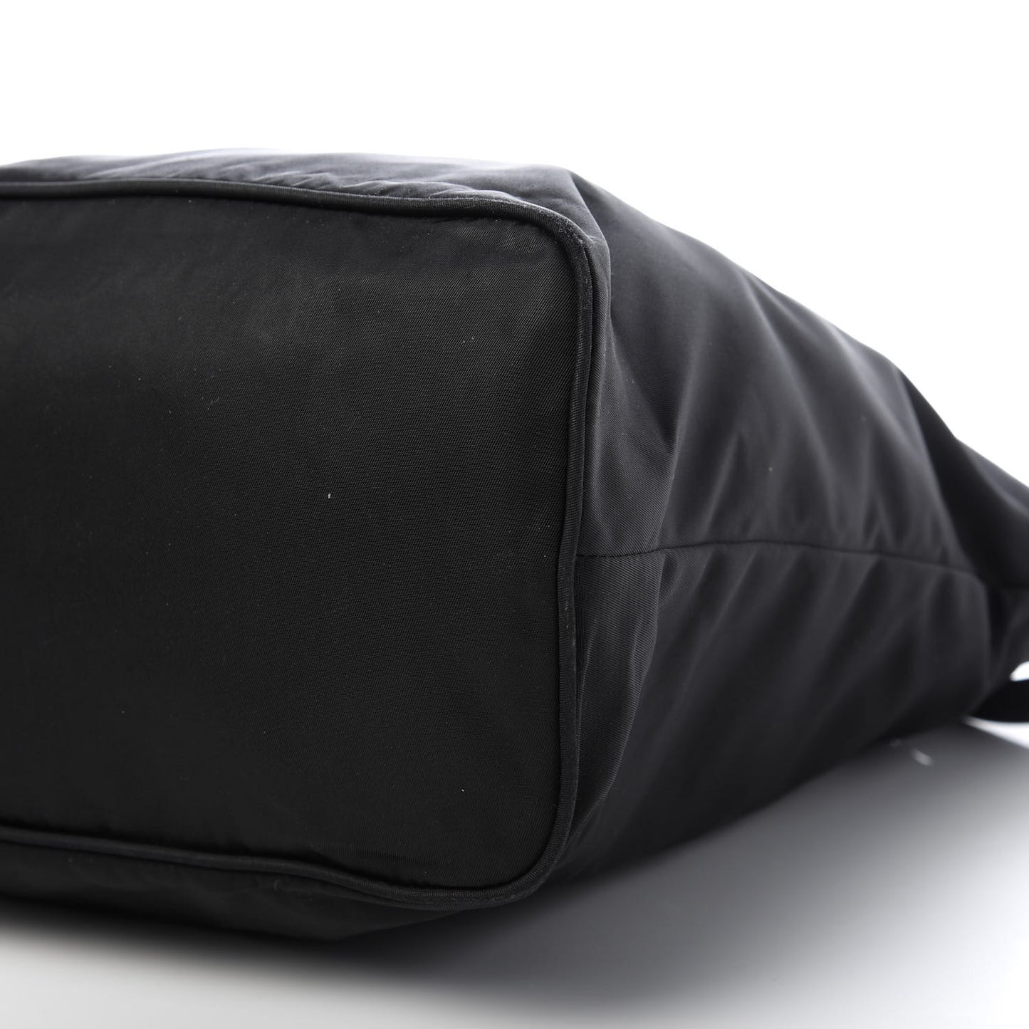 Tessuto Nylon Saffiano Tote Black
