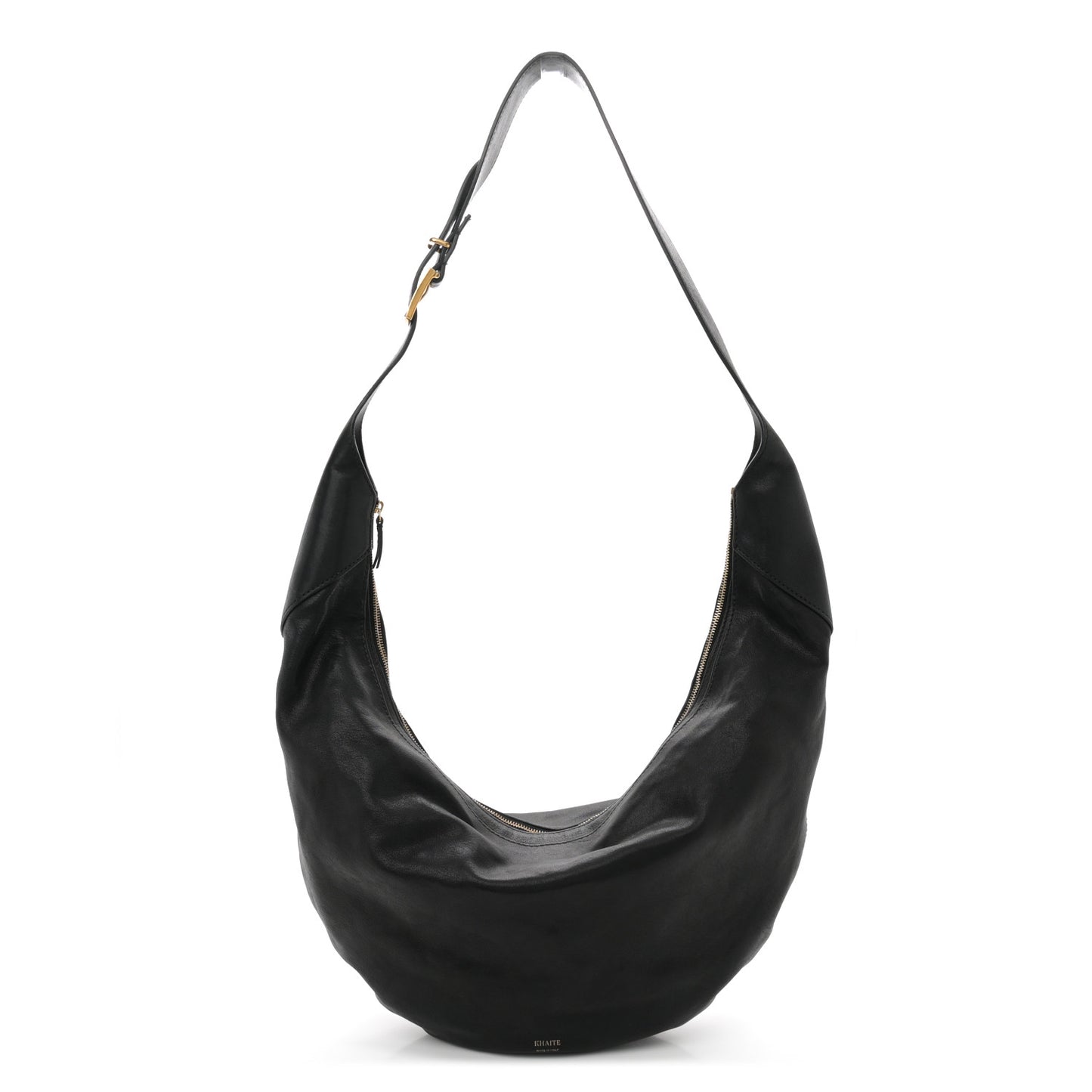 Lambskin Augustina Hobo Black