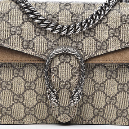 Gucci GG Supreme Monogram Mini Dionysus Shoulder Bag Taupe 13 of 13