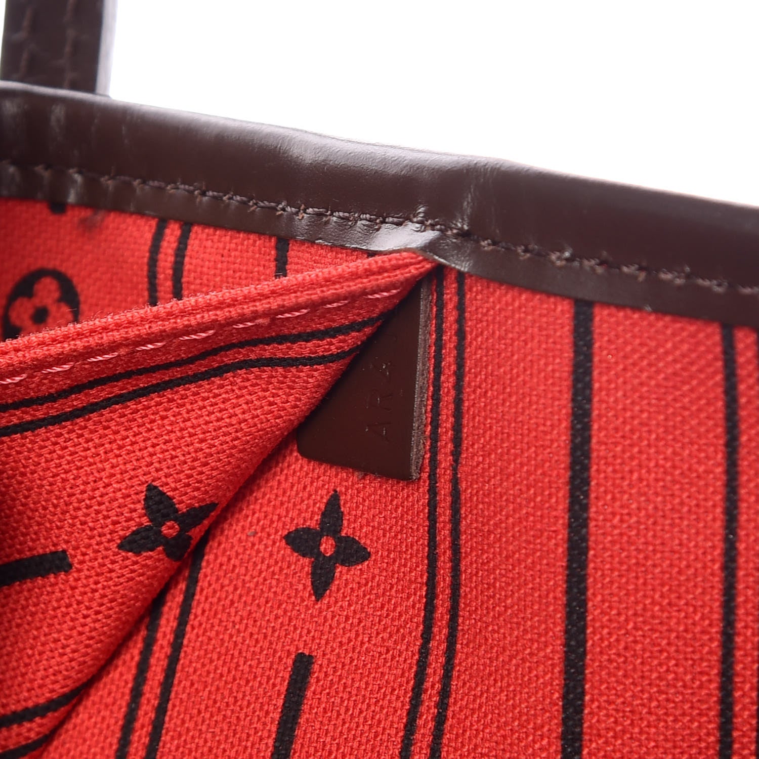 Louis Vuitton Damier Ebene Neverfull MM 7 of 13