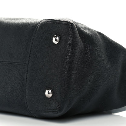 Louis Vuitton Veau Cachemire Soft Lockit MM Black 11 of 11