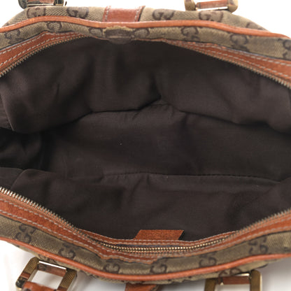Gucci Monogram Glam Boston Tote Orange 4 of 12