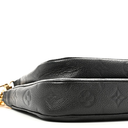 Louis Vuitton Empreinte Monogram Giant Multi Pochette Accessories Black 9 of 10