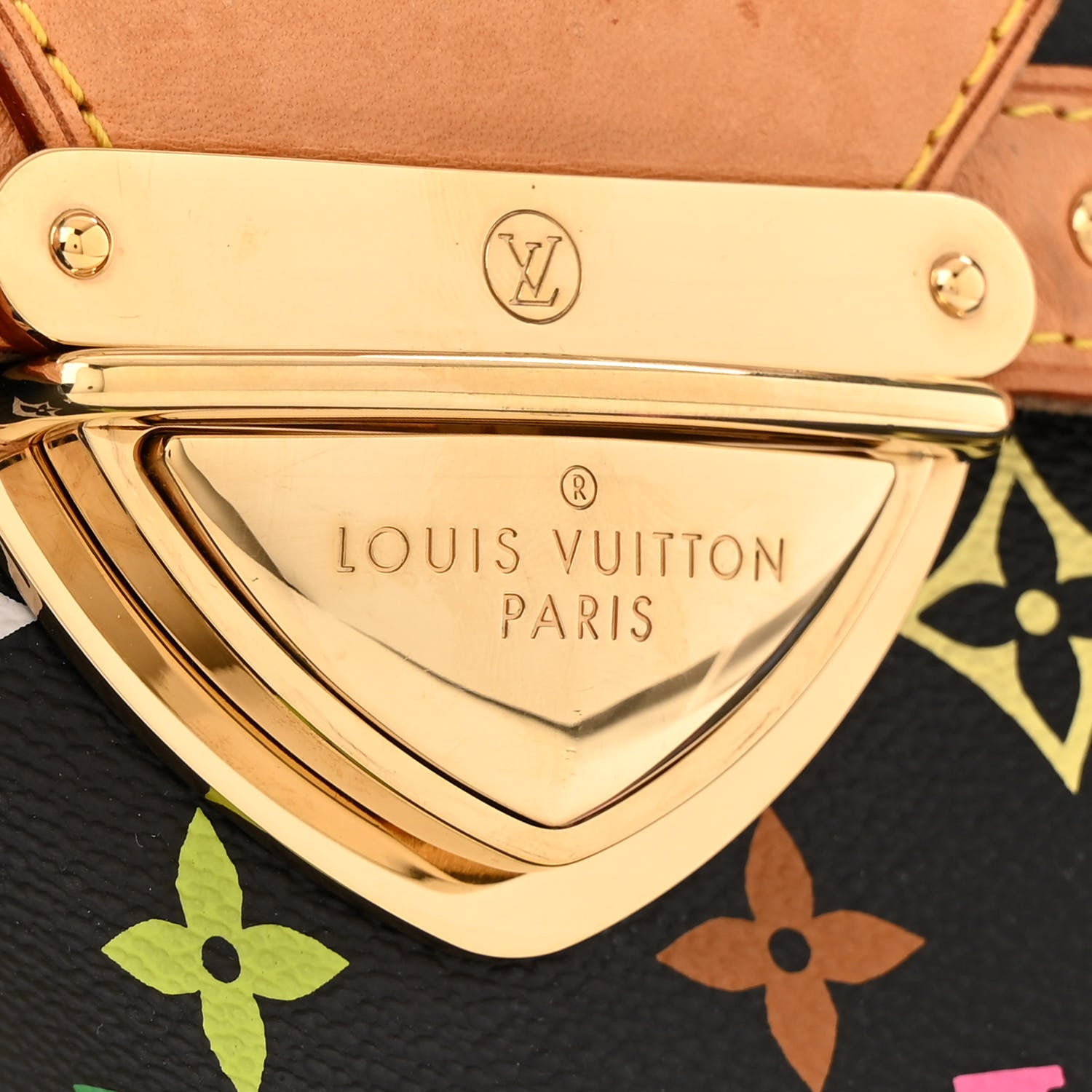 Louis Vuitton Monogram Multicolor Rita Black 6 of 14