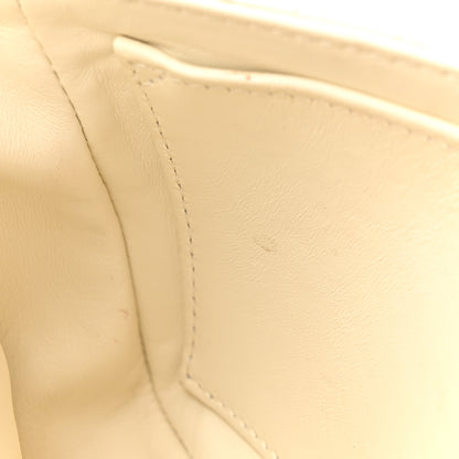 Christian Dior Grained Calfskin Cannage Small Caro Bag White 14 of 14
