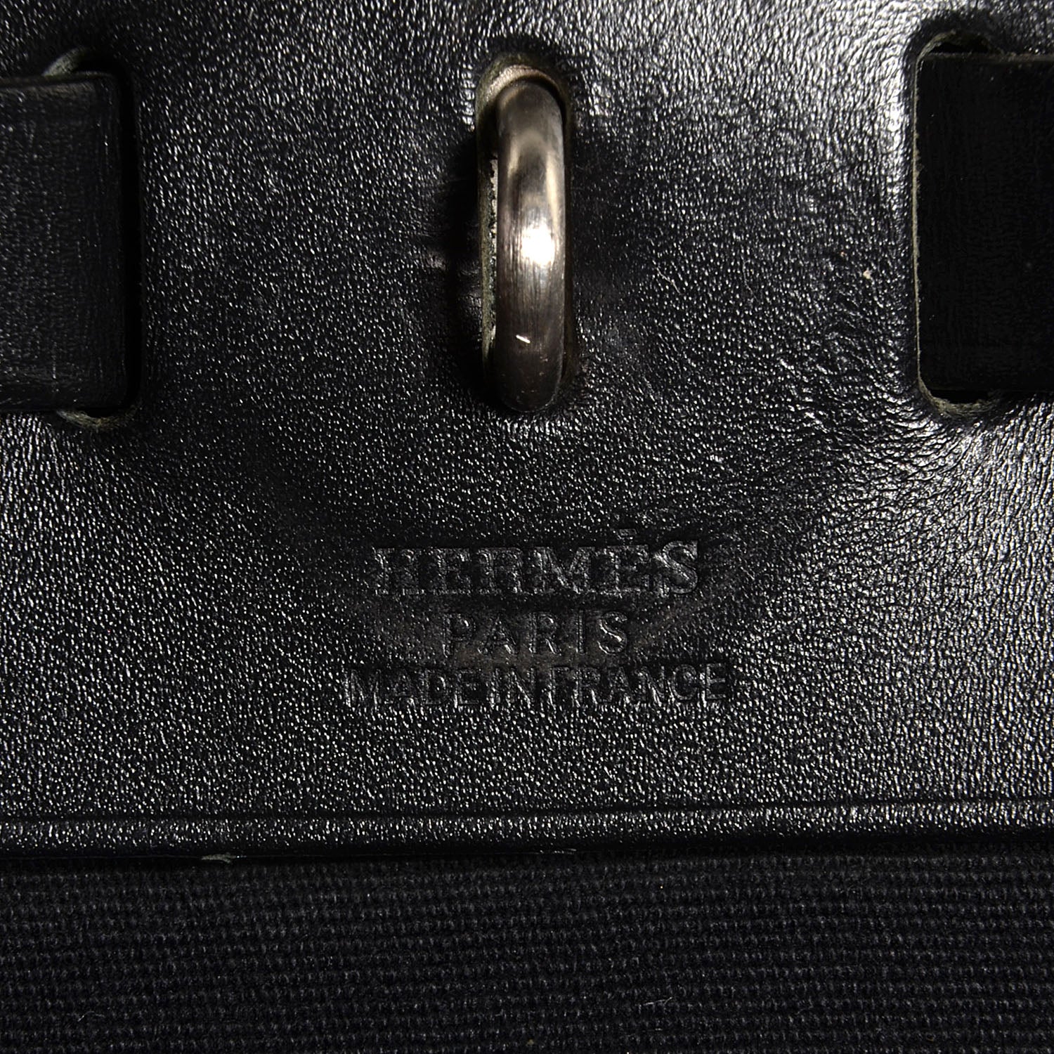 Hermes Toile Herbag Black 8 of 12