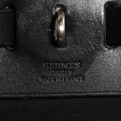 Hermes Toile Herbag Black 8 of 12