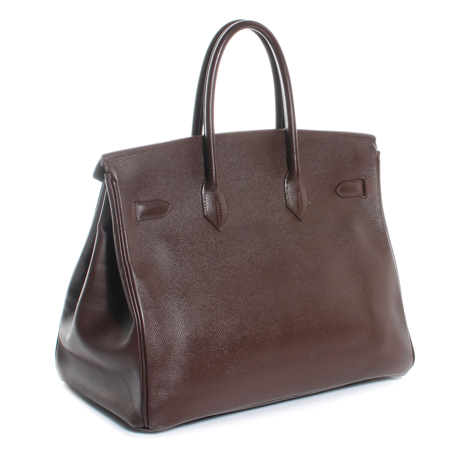 Hermes Courchevel Birkin 35 Chocolate 3 of 8