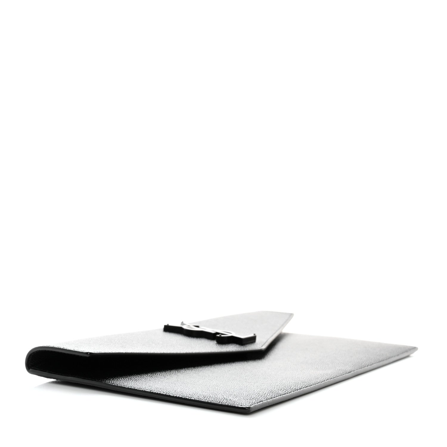 Saint Laurent Grain De Poudre Uptown Pouch Black 4 of 8