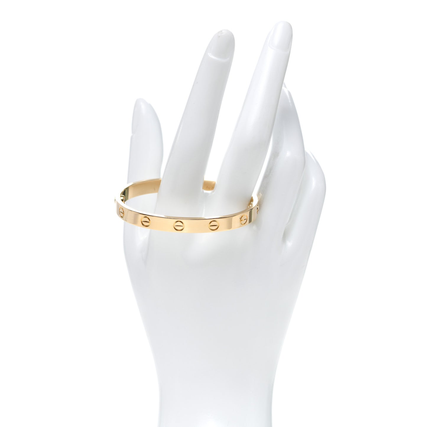 18K Yellow Gold LOVE Bracelet 16