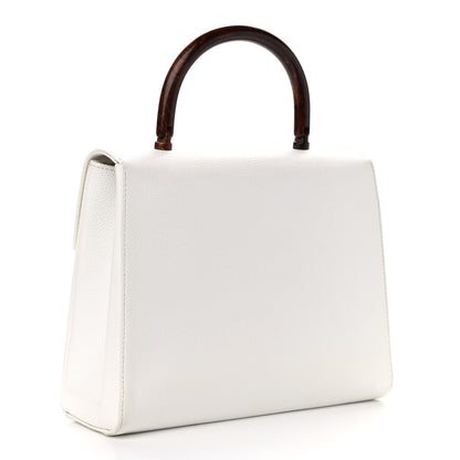 Chanel Caviar Kelly Flap Bag White 2 of 13