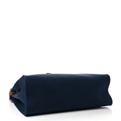 Hermes Toile Herbag Zip 39 MM Bleu De Malte 3 of 5