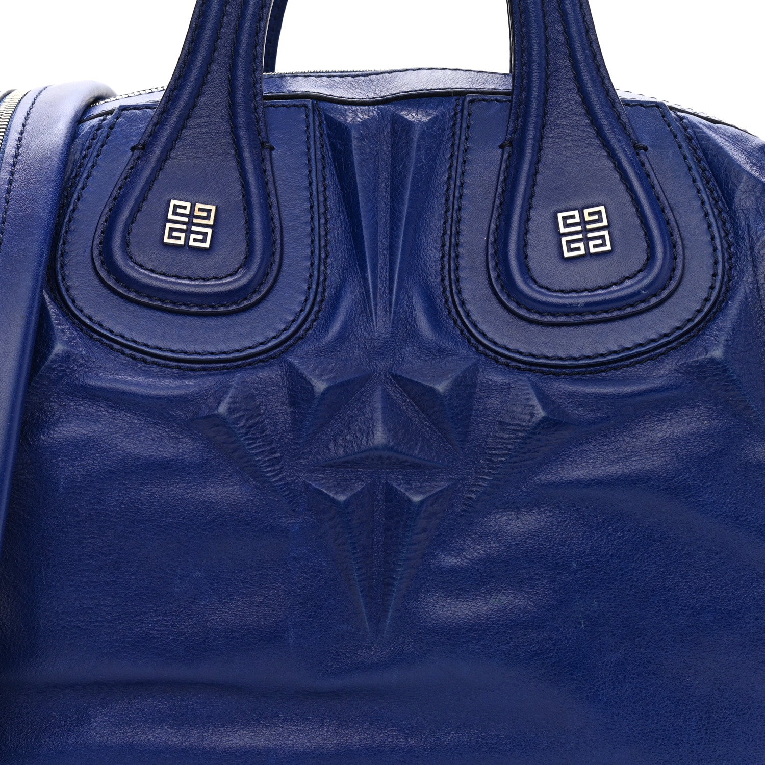 Givenchy Calfskin 3D Stud Medium Nightingale Royal Blue 8 of 12
