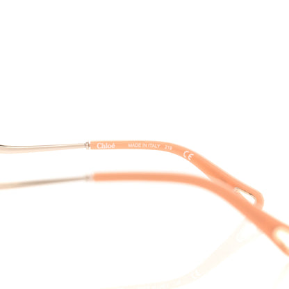 Chloe Oversize Round Sunglasses CE153S Gold Pink 5 of 7