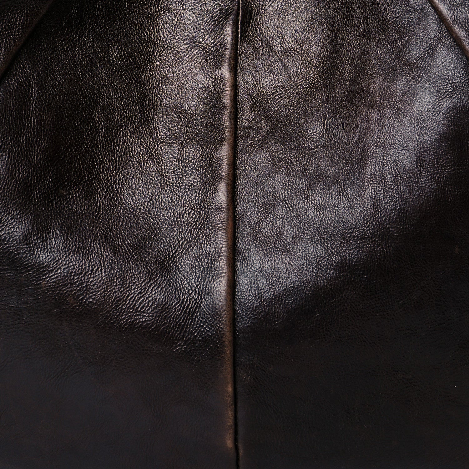 Saint Laurent Buffalo Leather Medium Mombasa Horn Bag Brown 8 of 16