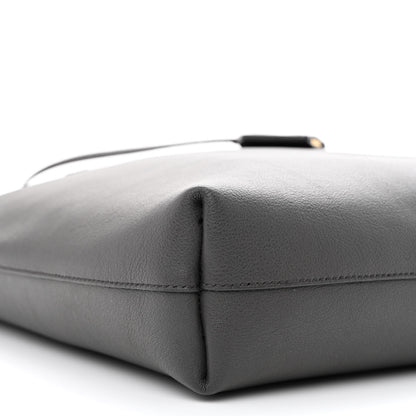 Saint Laurent Calfskin Toy Shopping Tote Earth Grey 9 of 13