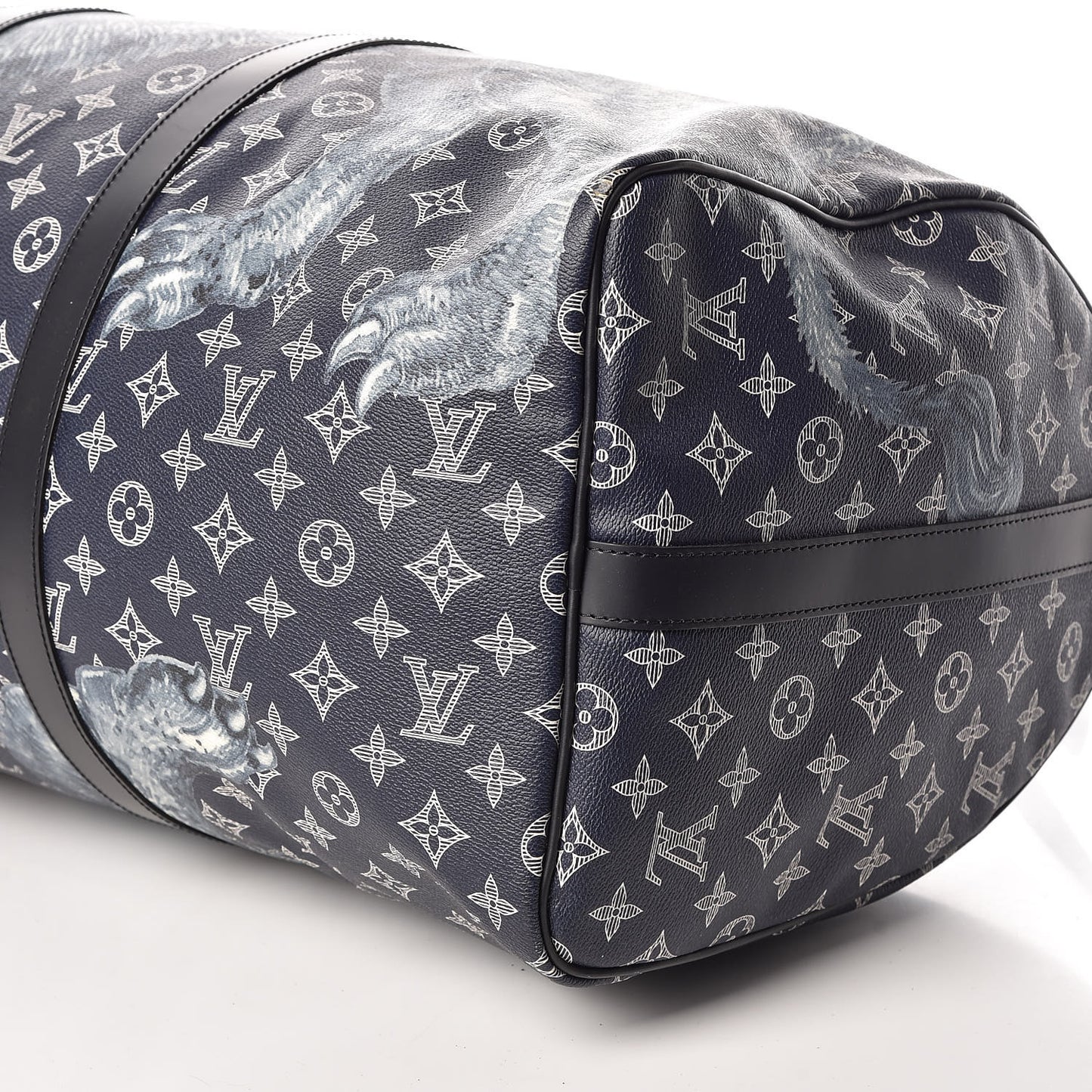 Savane Monogram Lion Chapman Keepall Bandouliere 55 Encre