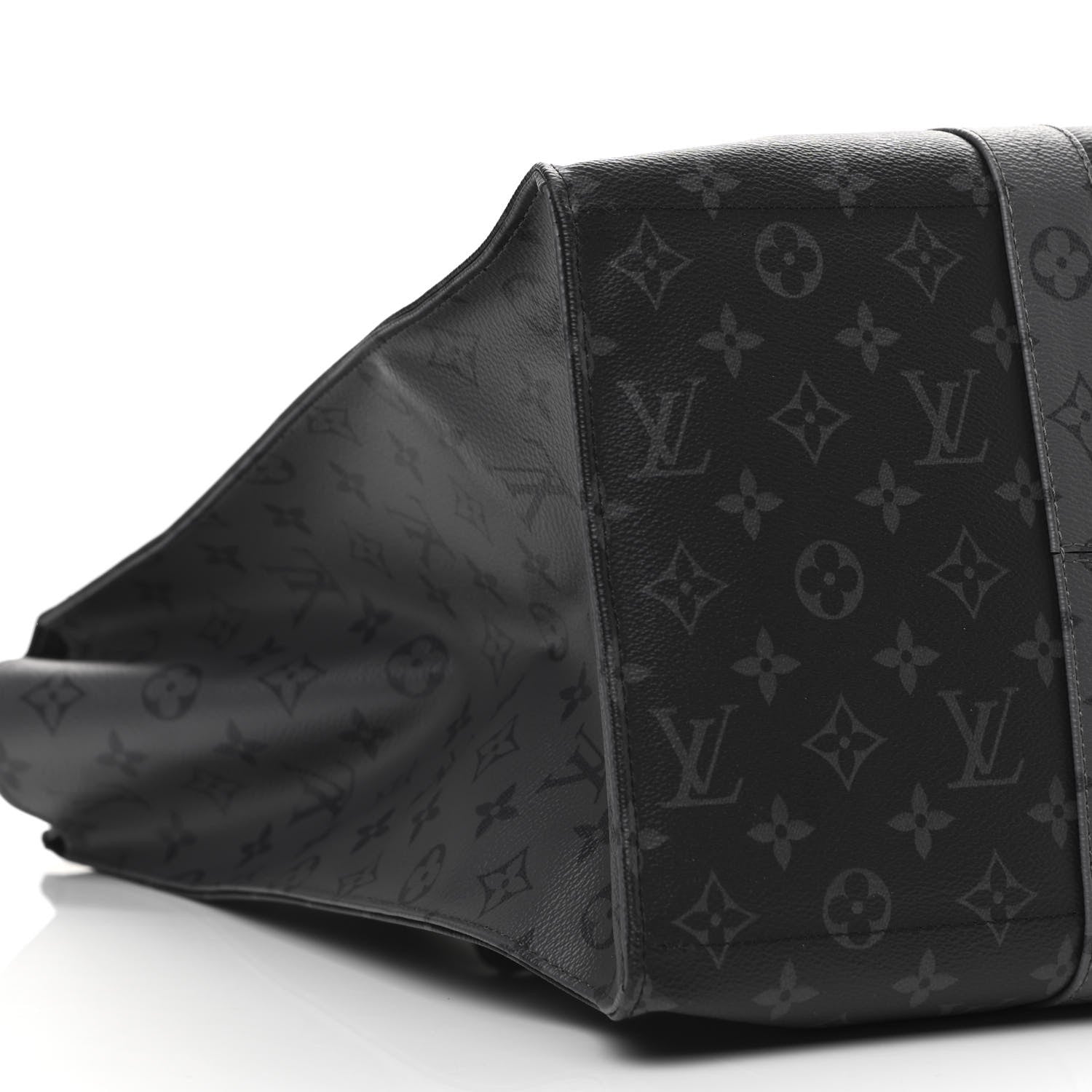 Louis Vuitton Monogram Eclipse Cabas Zippe GM Black 7 of 8