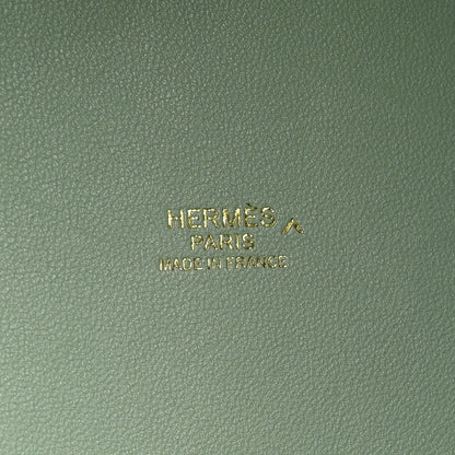 Hermes Matte Alligator Picotin Lock 18 Vert D Eau Vert D'Eau 6 of 10