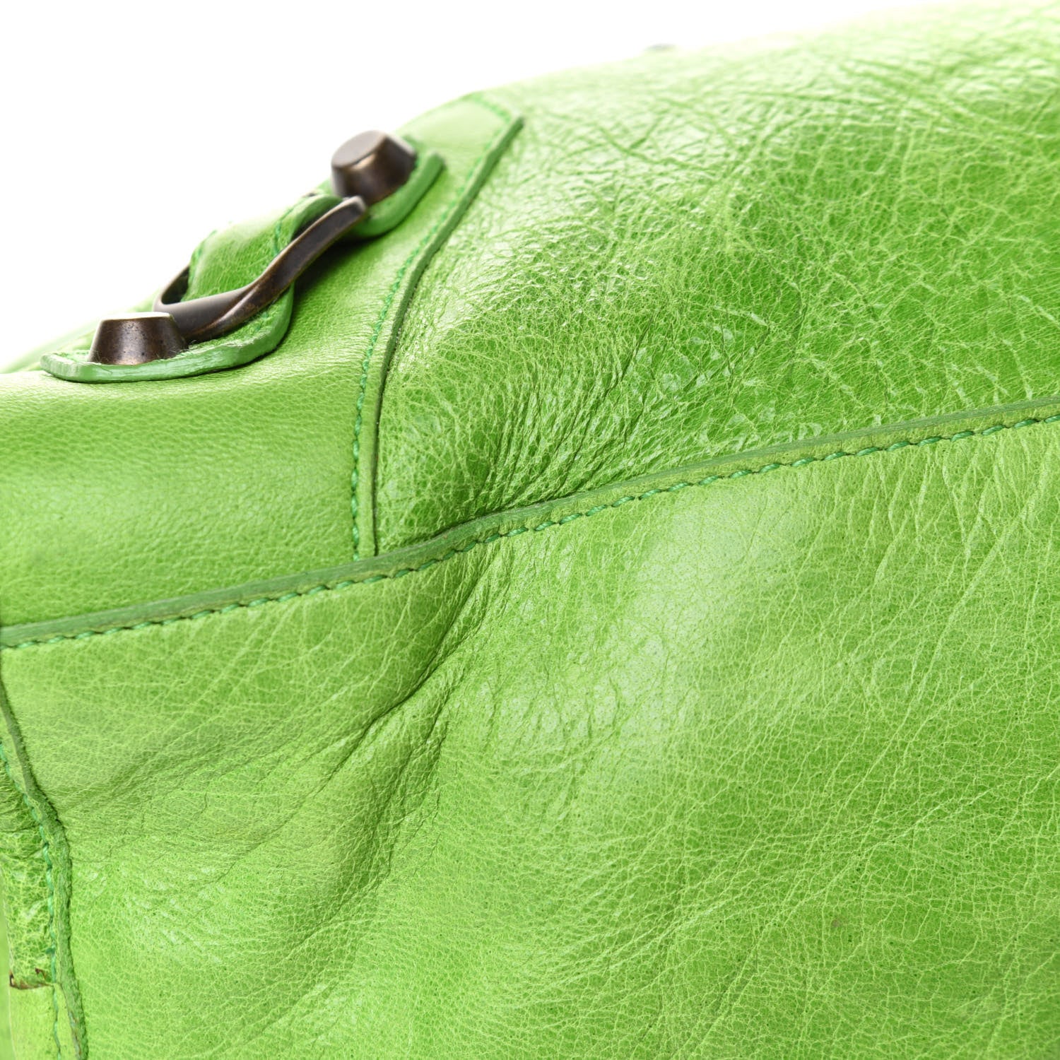 Balenciaga Chevre Classic Hardware City Apple Green 12 of 12
